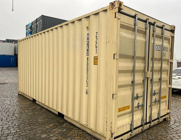 Contenedor Marítimo 20 ft Doble Puerta – Ocasión