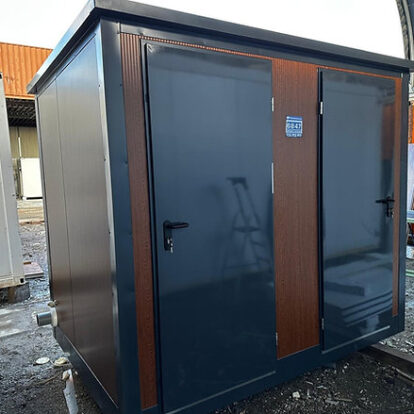 Contenedor Sanitario 2 Cabinas (243 × 174 × 246 cm)